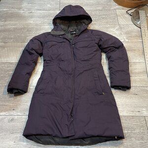 The North Face Jacket Womens Goose Down Ladies Coat Long Thick Warm Winter M